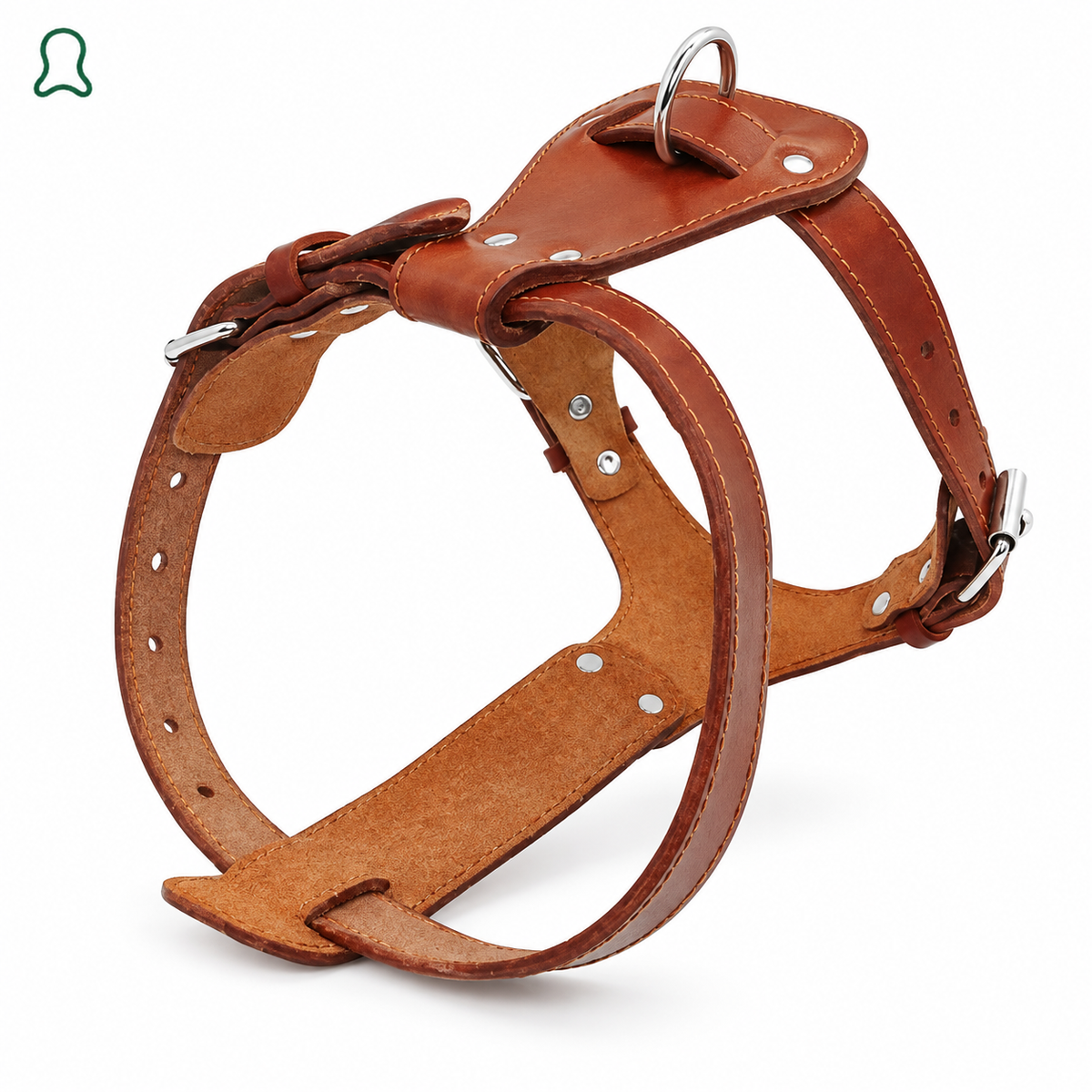 ThistlePets Step-In Leather Harness