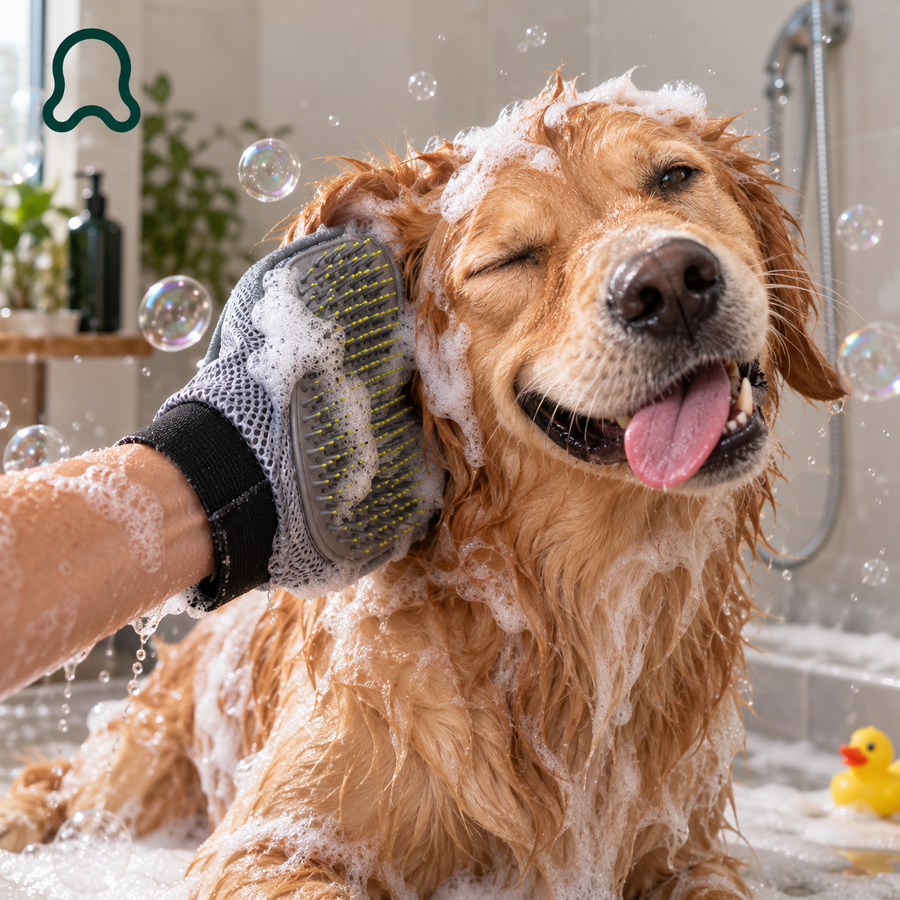 ThistlePets Grooming & Bath Glove