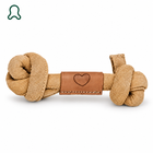 ThistlePets Knotted Leather Chew